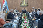 The College of Medicine at the University of Anbar Holds Its Ninth Regular Session for the Academic Year 2024/2025 and Hosts the Director of the Anbar Environment Directorate