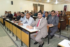 زيارة السيد رئيس الجامعة الى كلية الطب 
